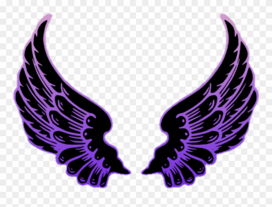 Angelwings Sticker - White Angel Wing Clipart - Png Download