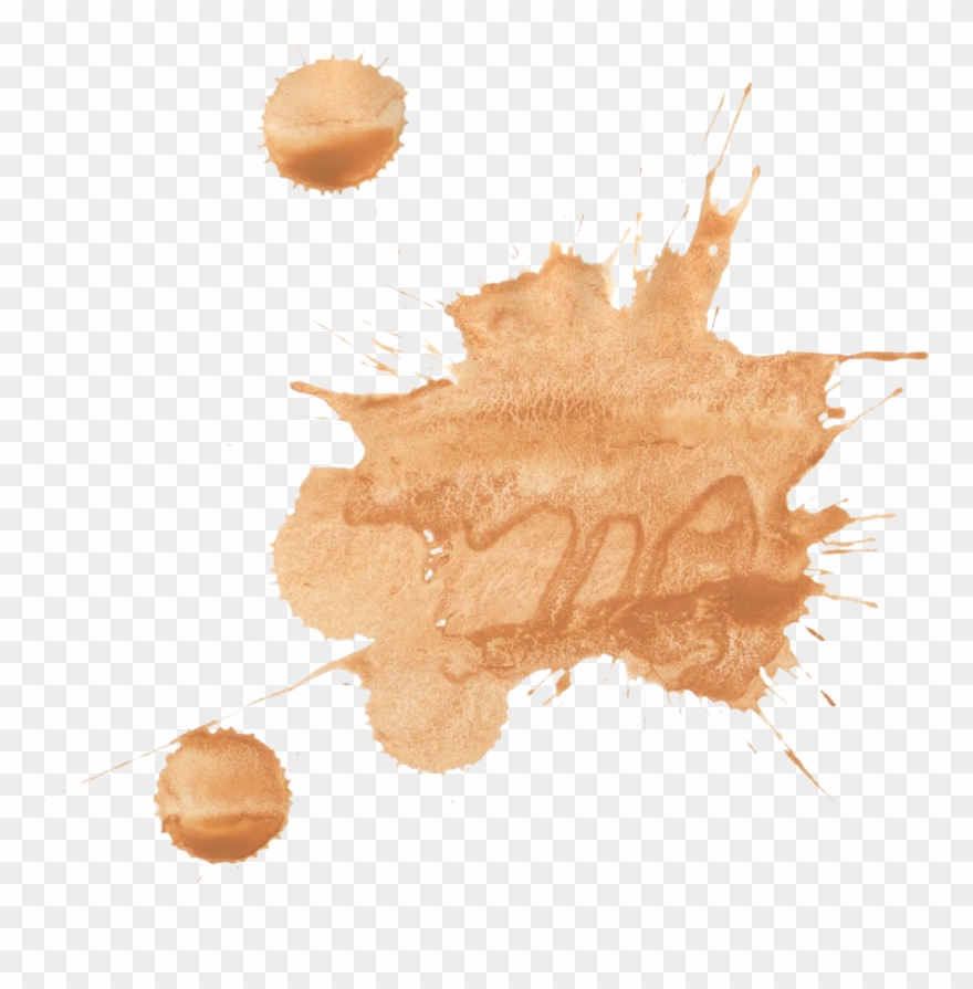 Splatter Png Transparent Onlygfx Com Resolution - Brown Watercolor Splash Png Clipart