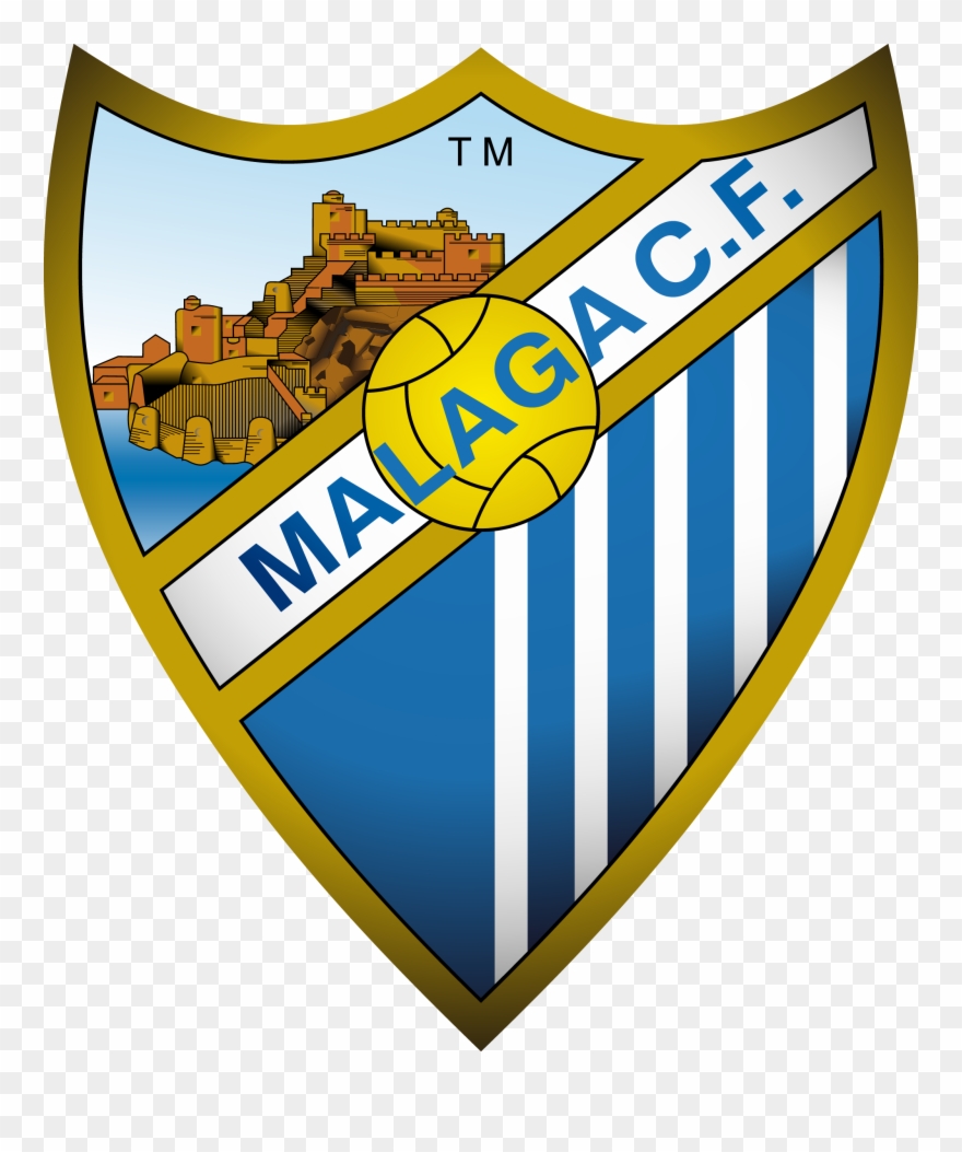 Football Clipart Badge - Malaga Logo Png Transparent Png