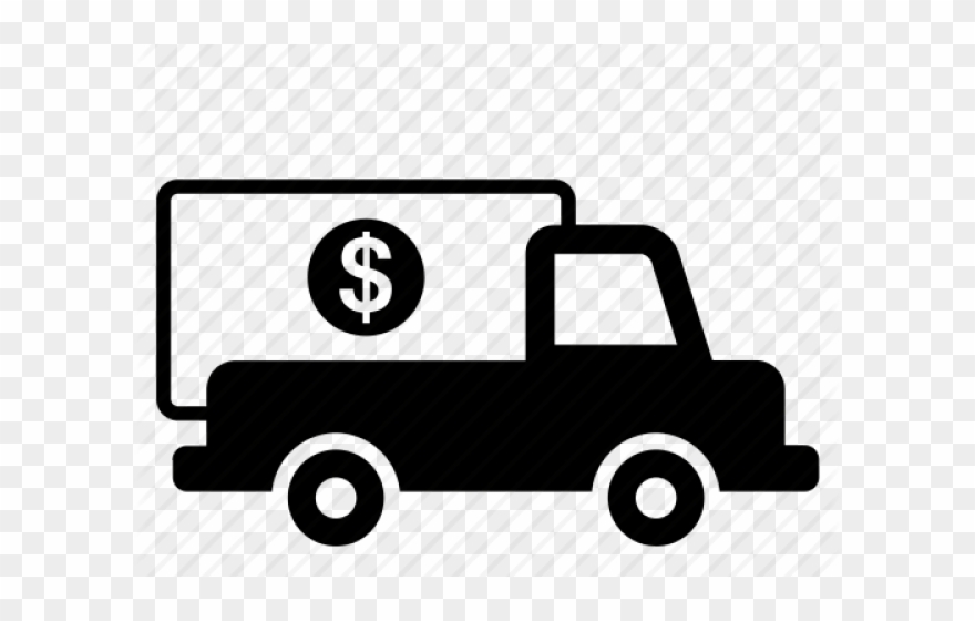 Truck Clipart Bank - Portable Network Graphics - Png Download