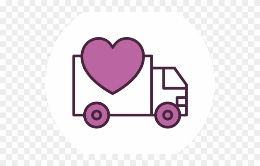 Delivery Clipart Pink Truck - Png Download