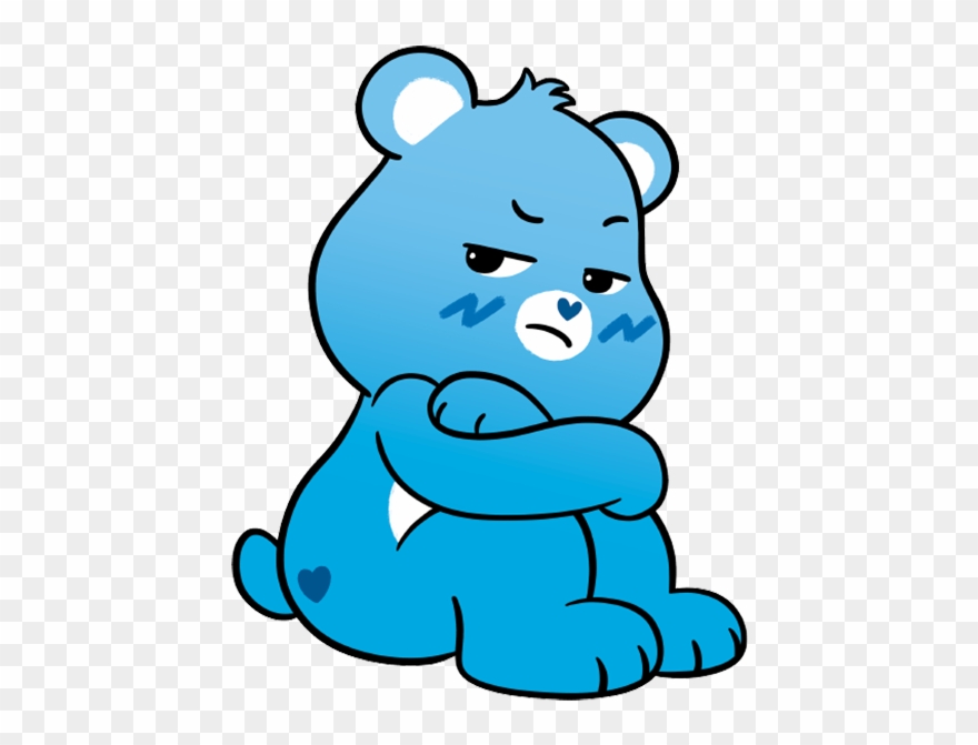 Grumpy Moody - Care Bears Unlock The Magic Gif Clipart