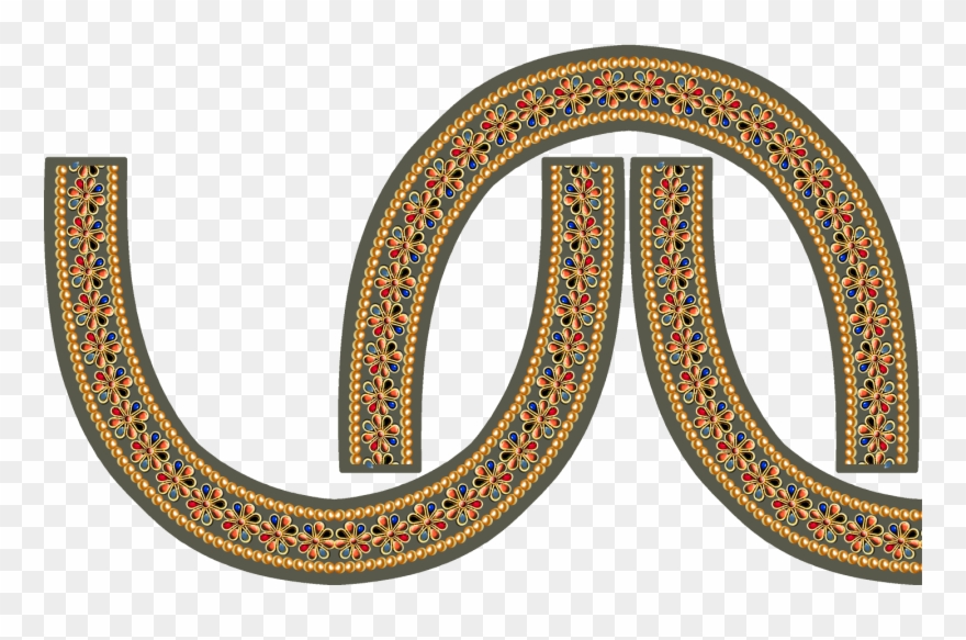 Flower Clipart Border, Flower Border, Clipart Border, - Circle - Png Download