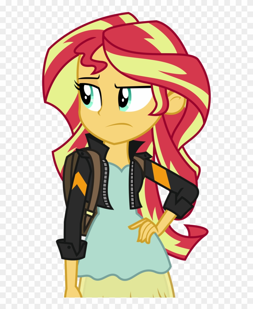 Image Royalty Free Download Artist Sketchmcreations - Mlp Equestria Girls Beach Sunset Shimmer Clipart