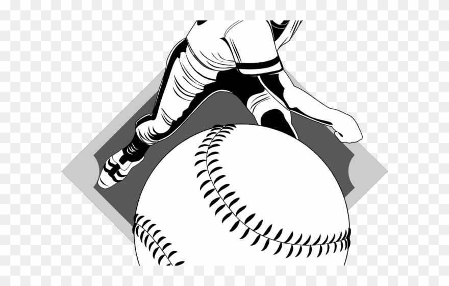 Pitcher Clipart Baseball Pitch - Baseball - Png Download
