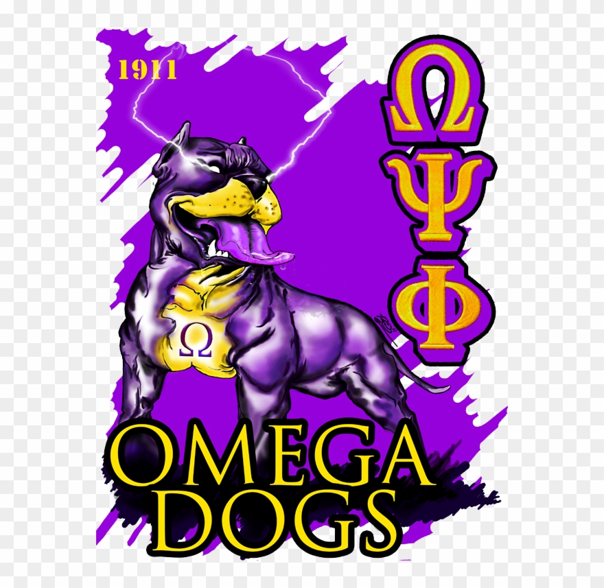 Omega Psi Phi Bulldog Founder Patch Set Clipart , Png Transparent Png