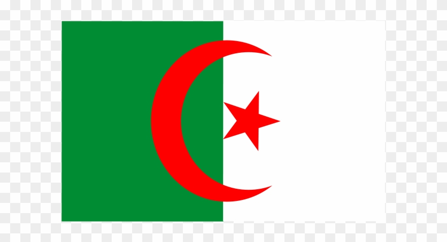 Free Algeria Flag - Algeria Flag Clipart - Png Download