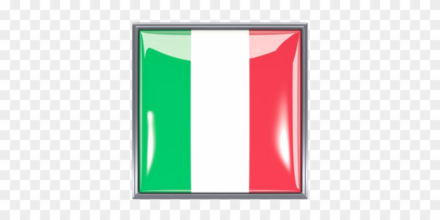 Illustration Of Flag Of Italy - Flag Clipart