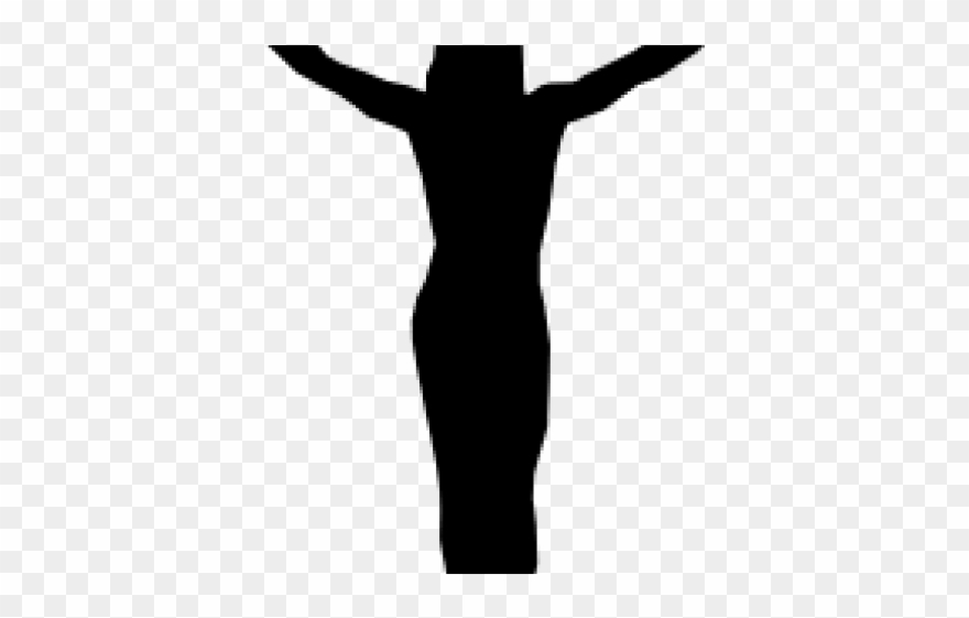 Cross Tattoos Clipart Silhouette - Silhouette - Png Download