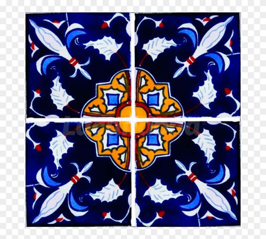 Mexican Tile Art - Motif Clipart