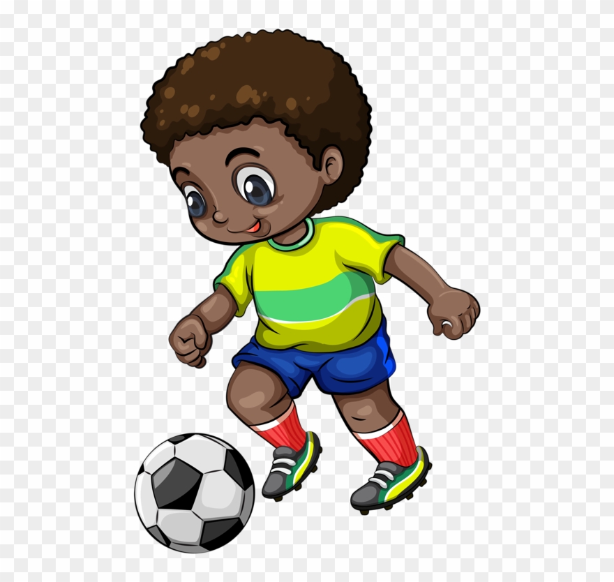 Фотки Sports Clips, Community Helpers, Kids Sports, - African Kids Drawing - Png Download
