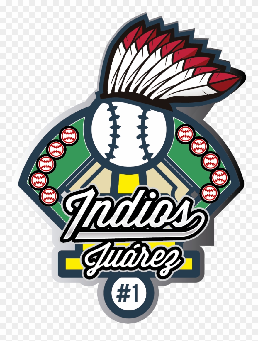 All The Way From South Of The Border - Indios Baseball Clipart