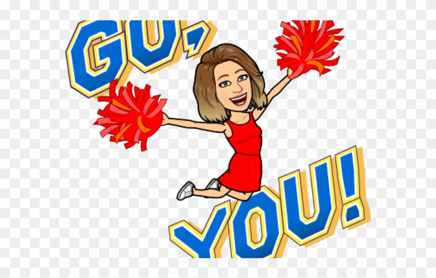 Carneval Clipart Athletics - Cheer Bitmojis - Png Download