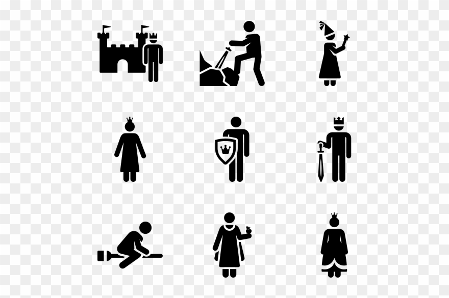 Fairy Tales - Silhouette Clipart