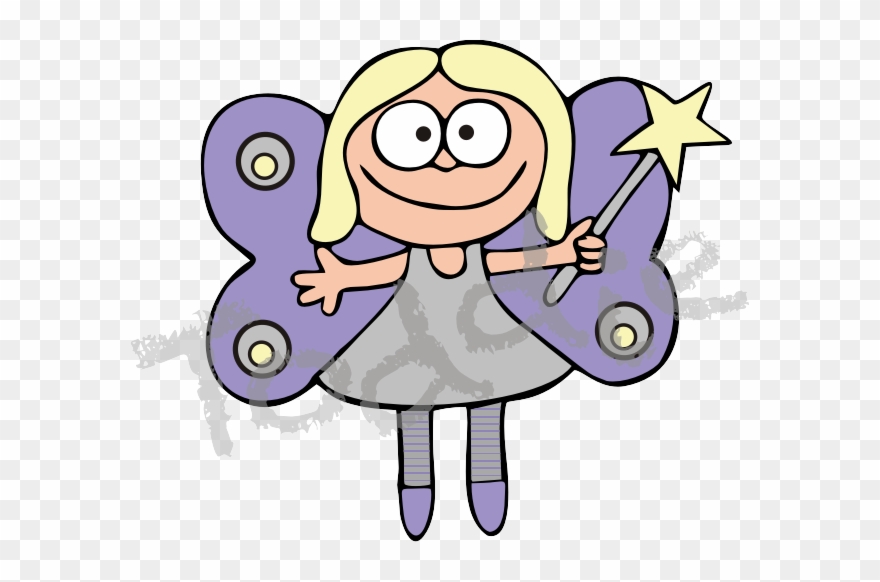Lilly, The Fairy - Cartoon Clipart