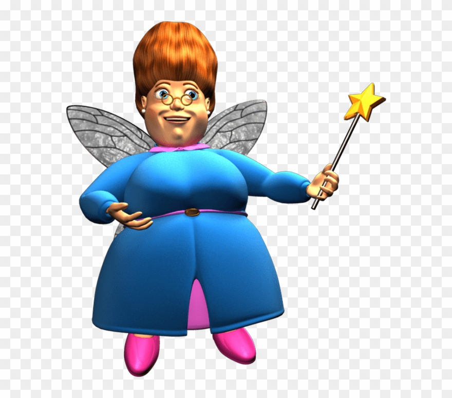 Spinderella™ - Fairy Clipart