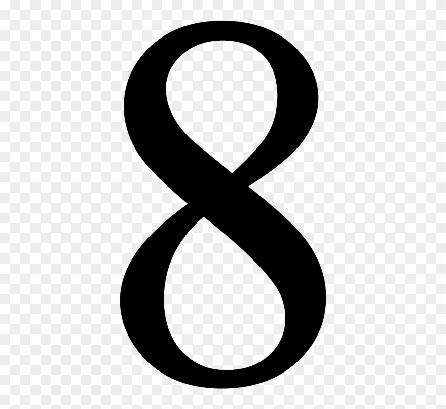 Number 8 Png Clipart
