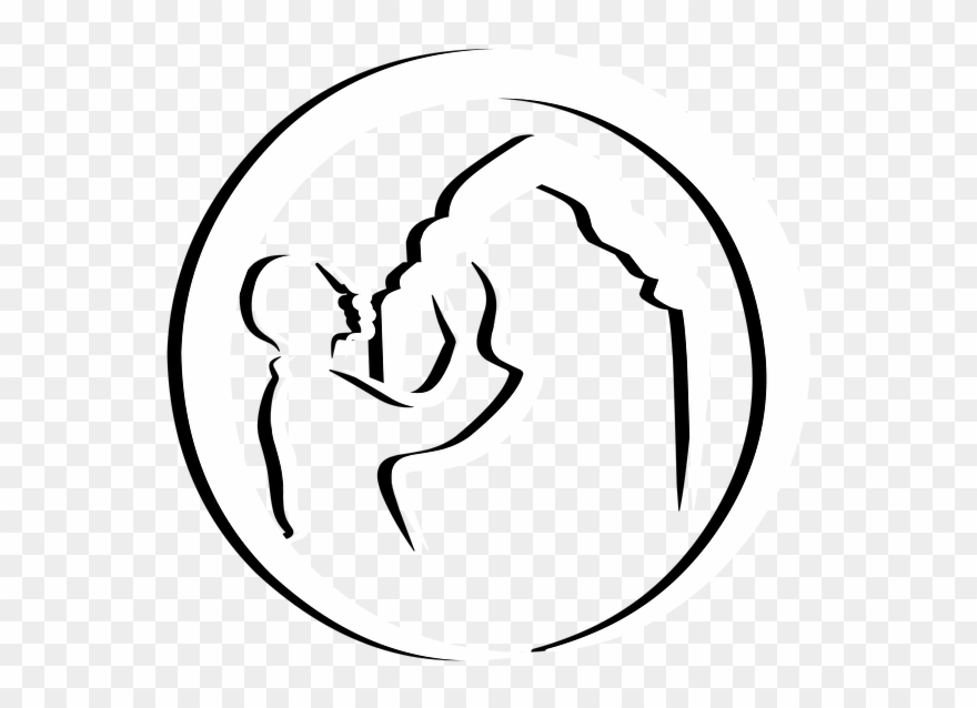 Pray Muslim Praying - Line Art Clipart