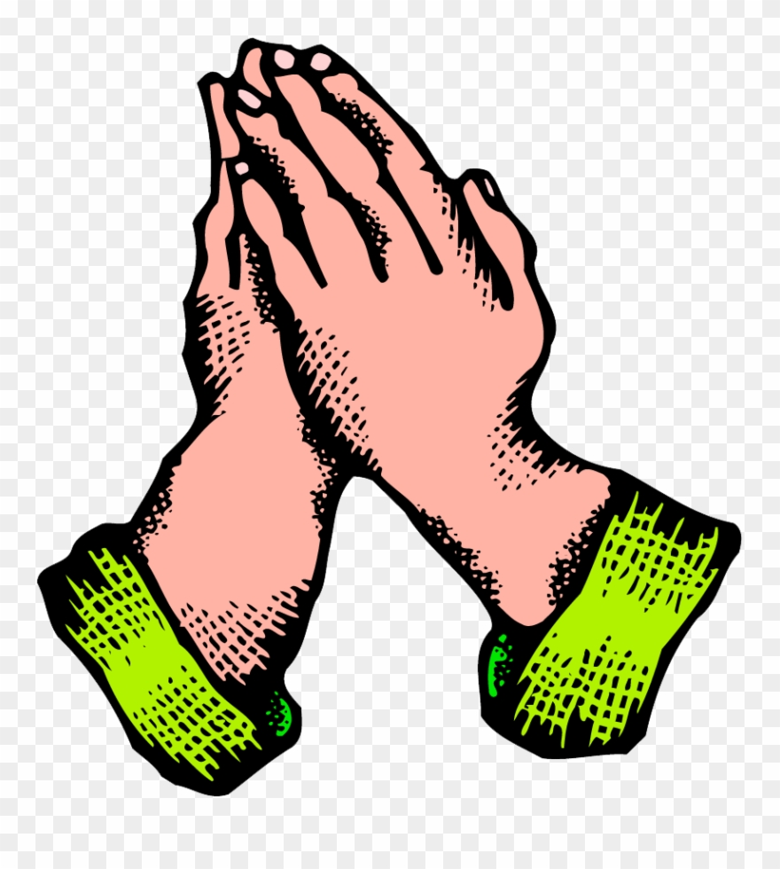 Praying Hands - Thank You Praying Hands Clipart
