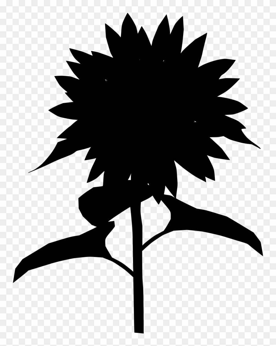 Download Png - Cartoon Sunflower Transparent Background Clipart