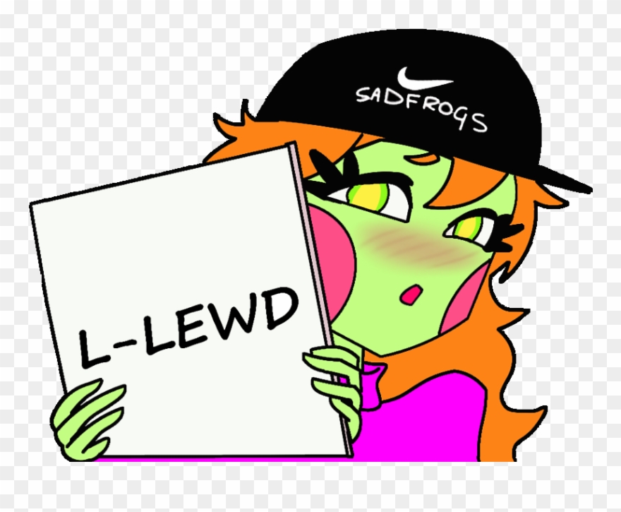 L-lewd Sign , Clipart