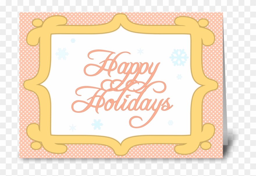 Happy Holidays - Clan Clipart