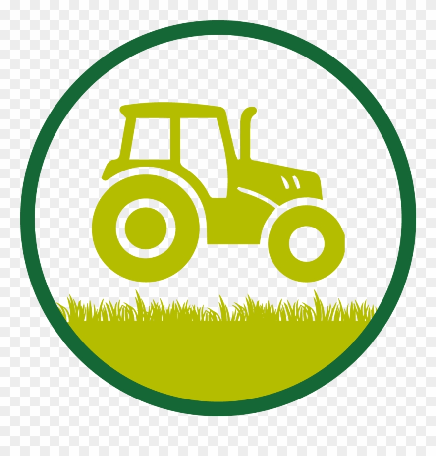 Construction - Tractor Silhouette Clipart - Png Download