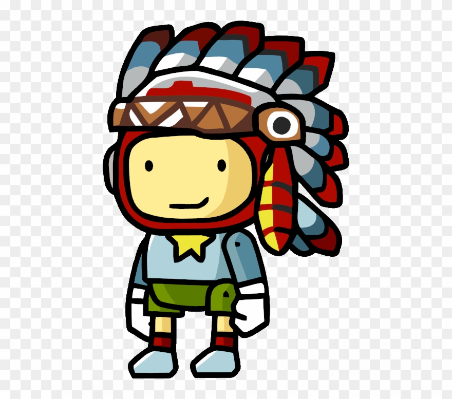 War Bonnet - Maxwell Scribblenauts Clipart