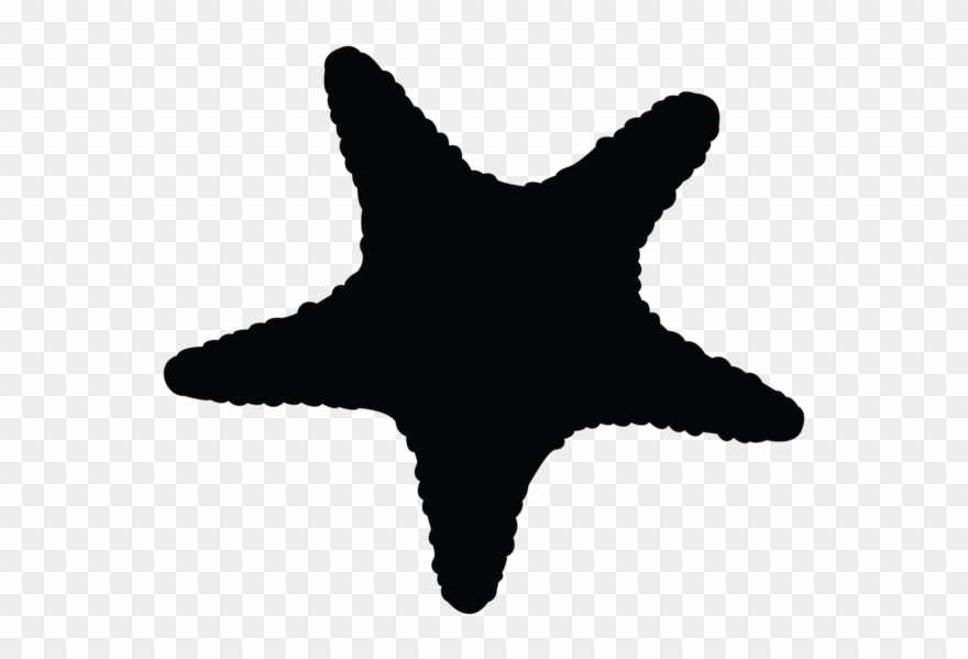 Starfish - Red And Gold Confetti Clipart