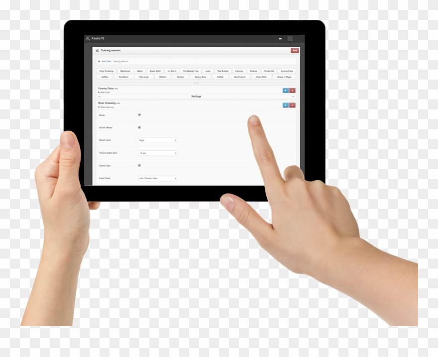 Based On The Reports, Fine Tune The Difficulty Level - Tablet Computer Clipart