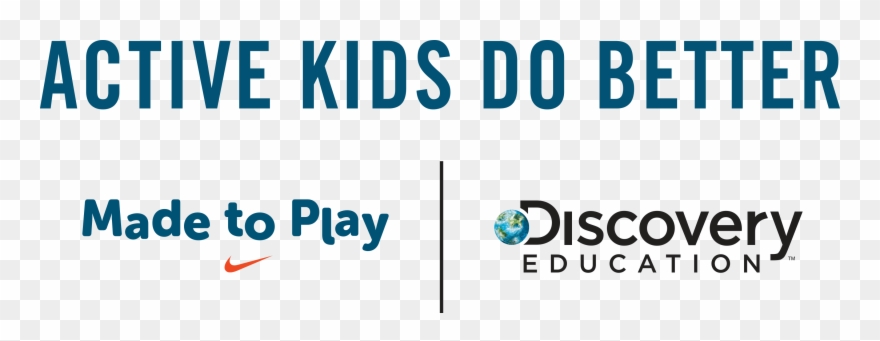 Active Kids Do Better In School And In Life - Made To Play Nike Clipart