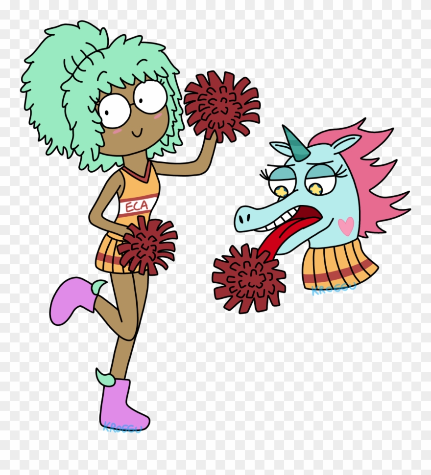 Fanwork Kelly And Pony Head As Eca Cheerleaders Because - Kelly Star Vs Evil Clipart