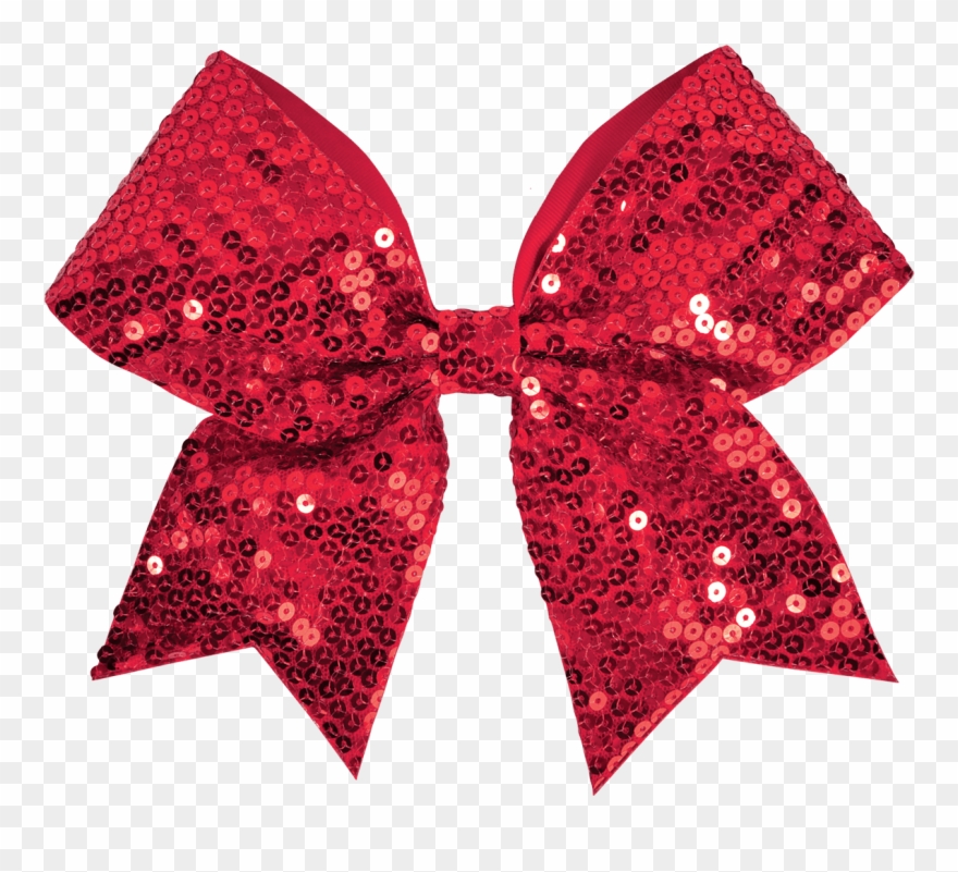 Chasse Sequin Performance Hair Bow - Gold Sparkly Cheer Bows Clipart