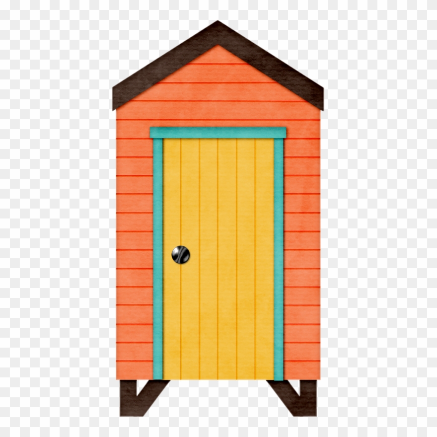 Door * Beach Clipart, Summer Clipart, Praia Vero, Home - House - Png Download