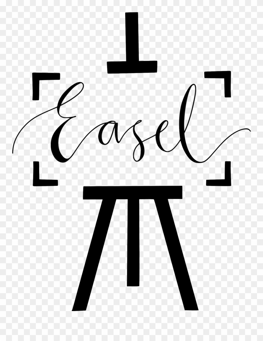 Let The Beauty You Love, Be What You Do - Easel Clipart