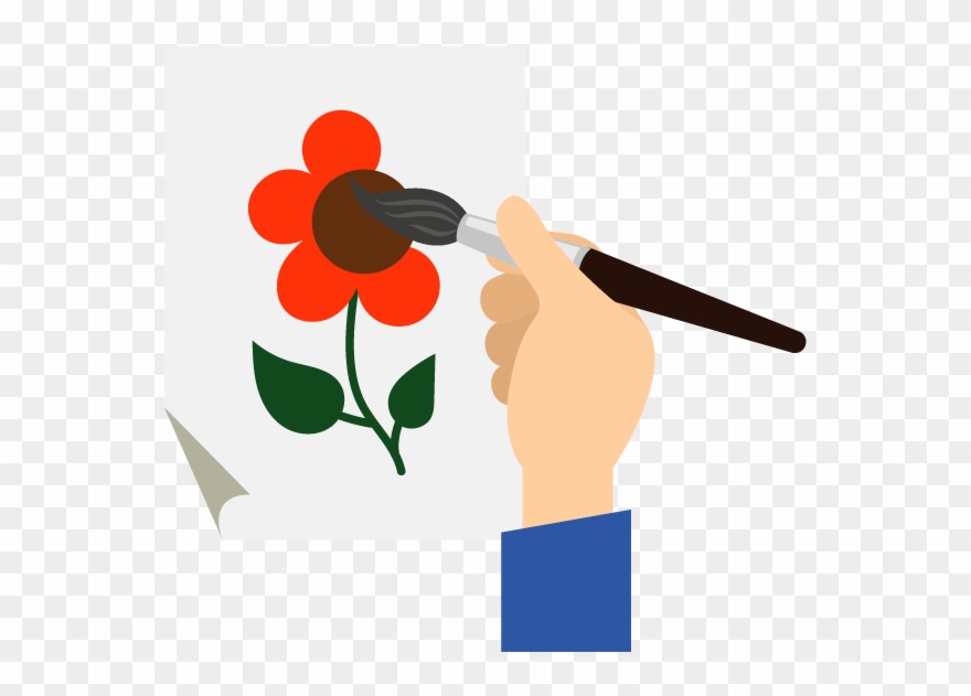 Master Of Easels- Painting - Illustration Clipart