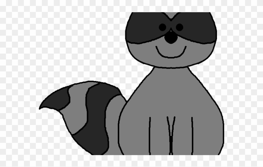Racoon Clipart Animal Head - Racoon Clip Art - Png Download