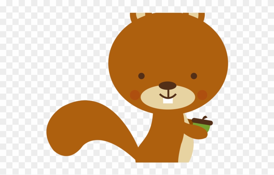 House Clipart Squirrel - Png Download