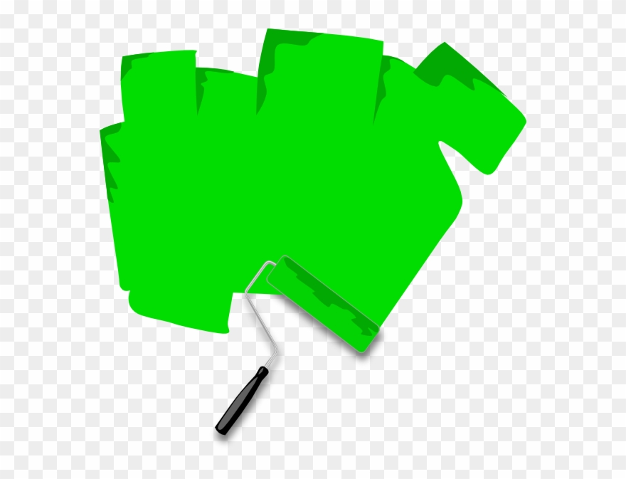 Paint Roller Clip Art - Png Download