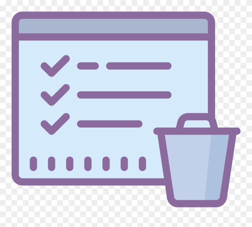 Remove Property Icon - Timesheet Icon Clipart