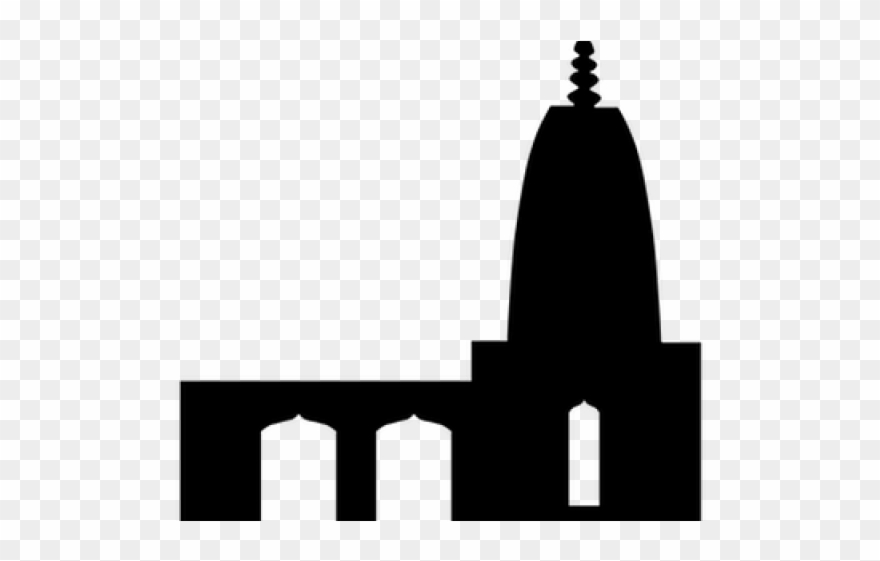 Temple Clipart Mandir - Mandir Clipart - Png Download