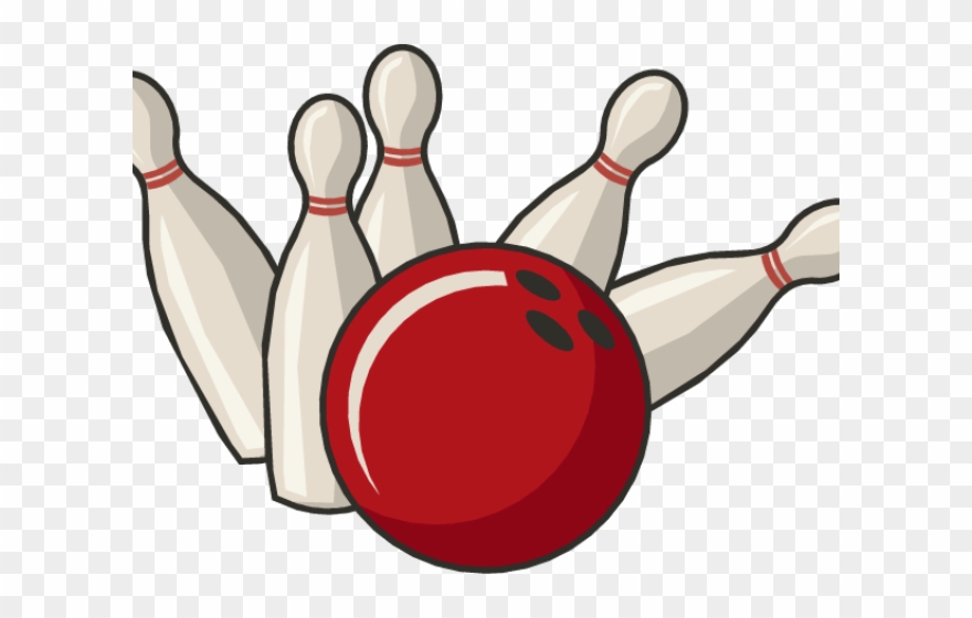 Bowling Clipart Bowling Spare - Ten-pin Bowling - Png Download