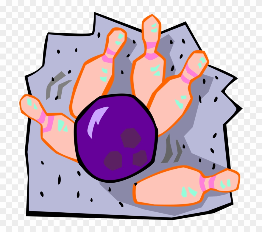 More In Same Style Group - Ten-pin Bowling Clipart