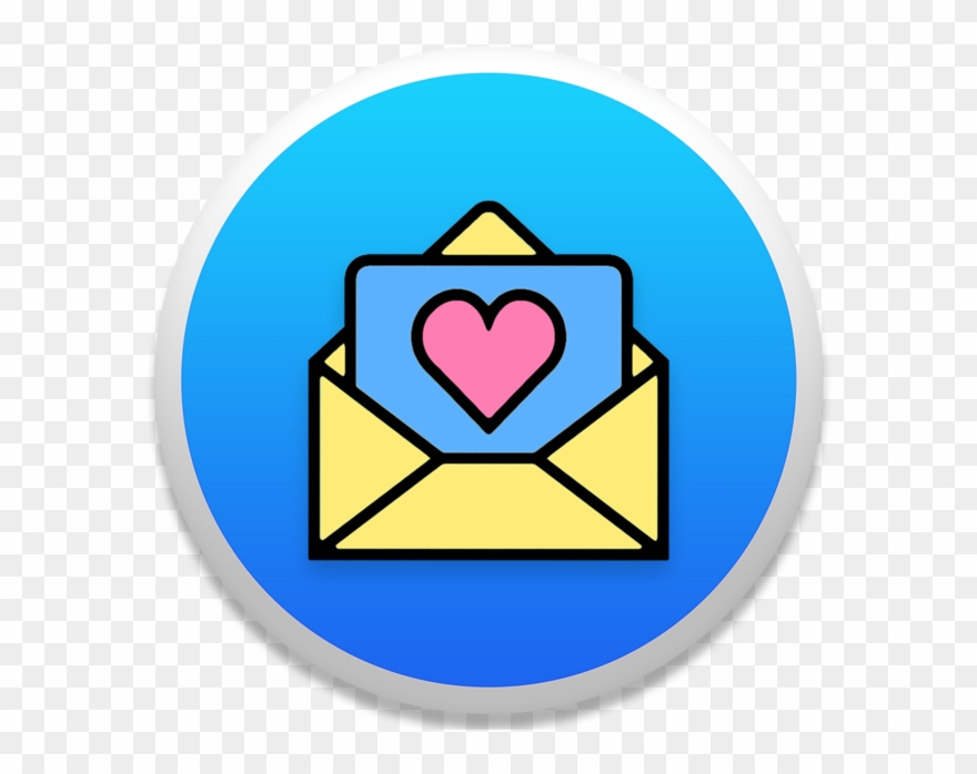 Hero Valentine's Day Templates 4 - Email Icon Outline Clipart