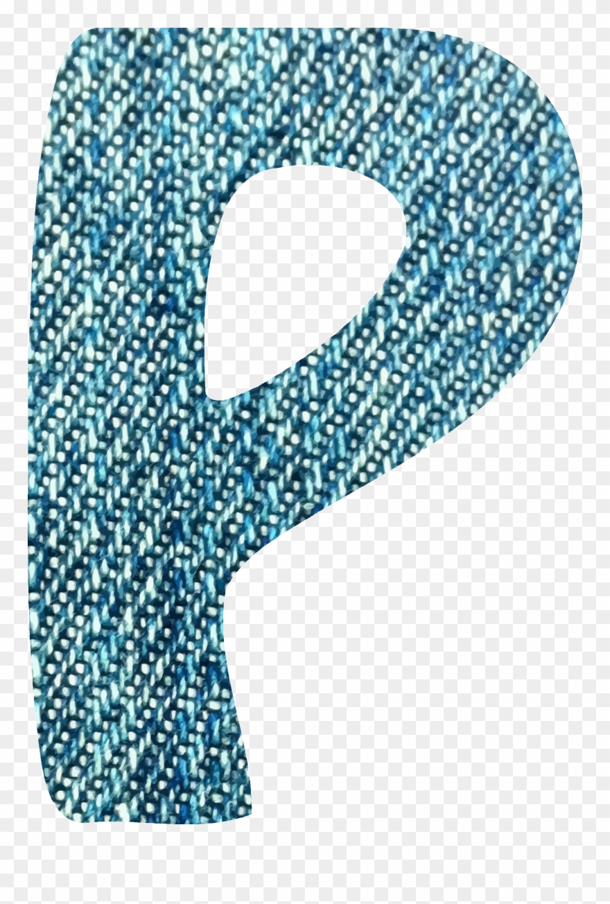 This Free Icons Png Design Of Denim Alphabet, Clipart
