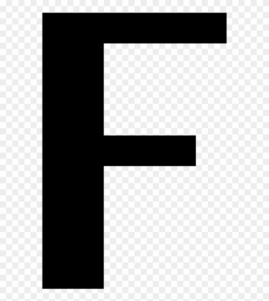 Letter F Png - Cross Clipart