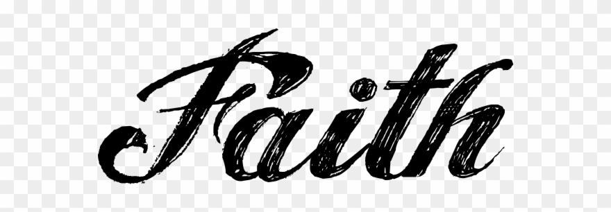 Faith Images Free - Have Faith Tattoo Font Clipart