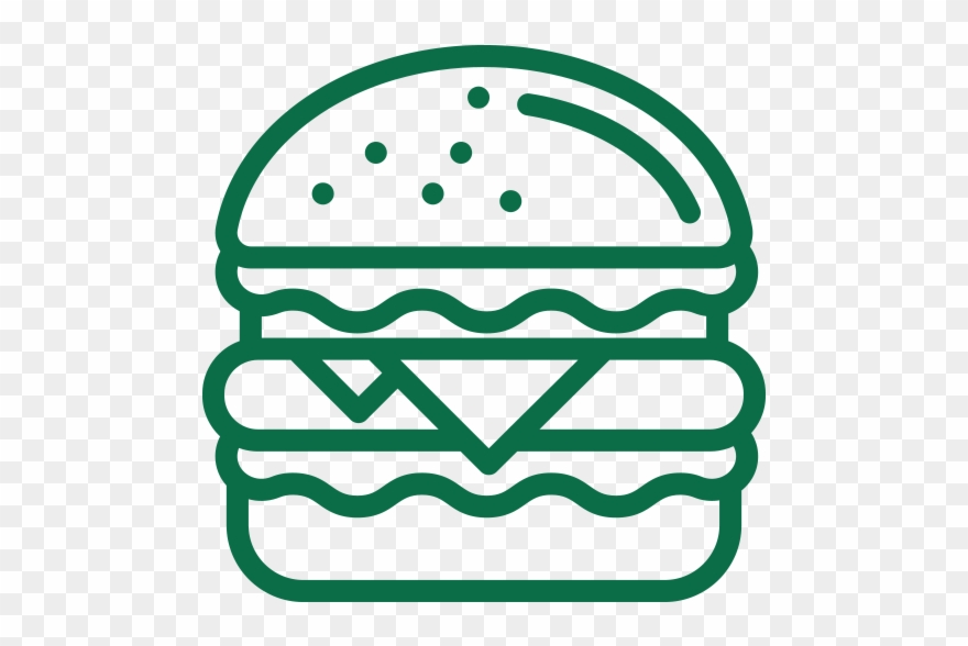 Locally Sourced Never Frozen 100% Beef Patties, Hand - Cheeseburger Clipart