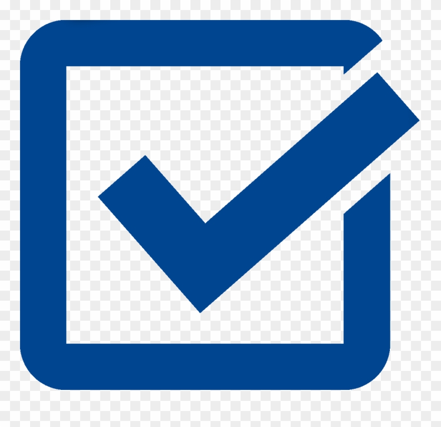 Transparent Check Box Icon Clipart