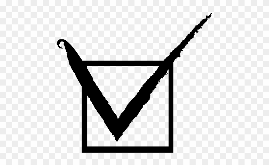 Checkbox Rubber Stamp Clipart